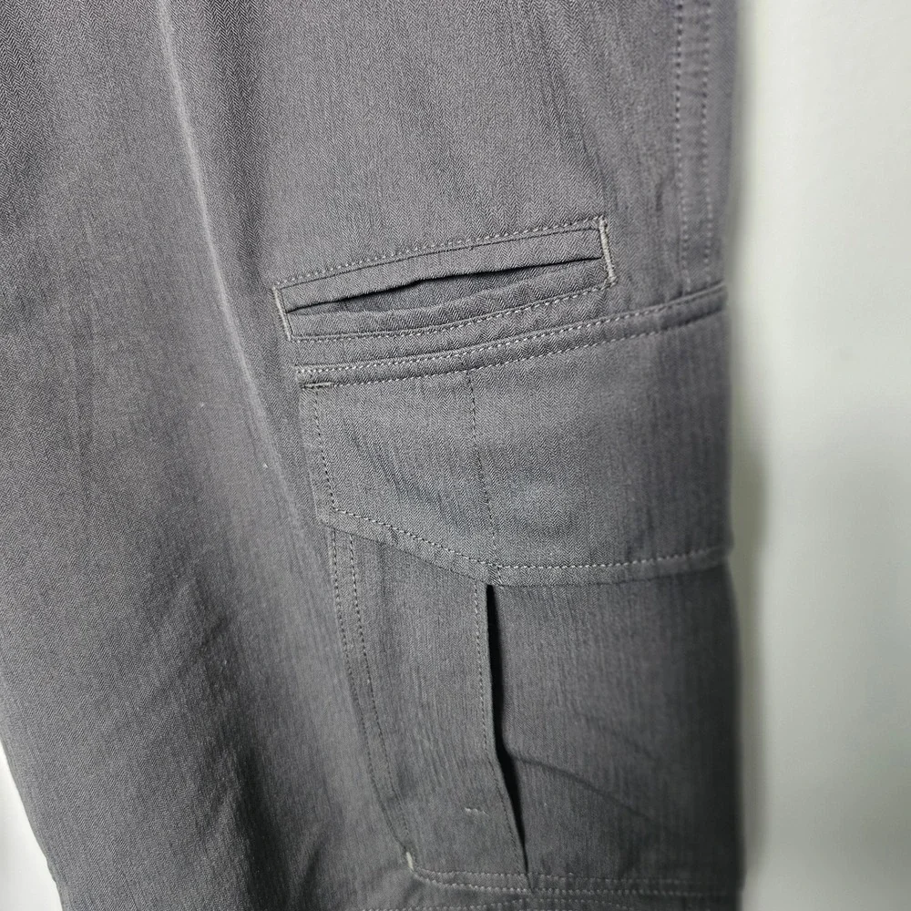 The North Face Mens Rainier Cargo Shorts 34 Grey Hiking Gorpcore Outdoor
